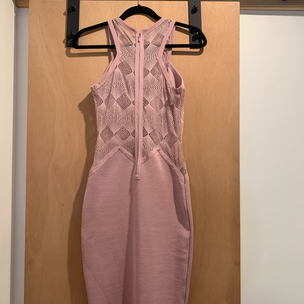 Pink Cocktail Dress - Picture 3 of 7